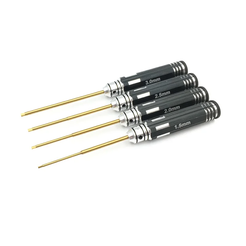 Hex 4pcs Screw driver Tools Kit Set for RC Helicopter 1.5MM 2.0MM 2.5MM 3.0MM Hex Screw include
Hex 4pcs Screw driver Tools Kit Set for RC Helicopter 1.5MM 2.0MM 2.5MM 3.0MM Hex Screw include