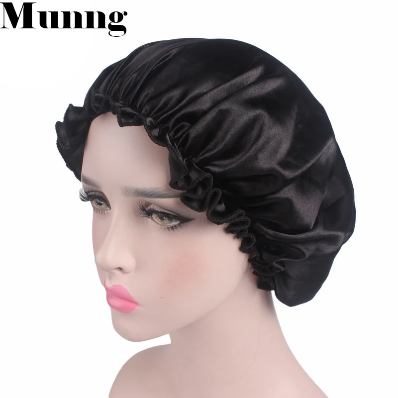 10 PACK Munng Satin Bonnet Caps Big Size Sleep Night Head Cover Hat For Women Shower Curly Springy Hair
10 PACK Munng Satin Bonnet Caps Big Size Sleep Night Head Cover Hat For Women Shower Curly Springy Hair