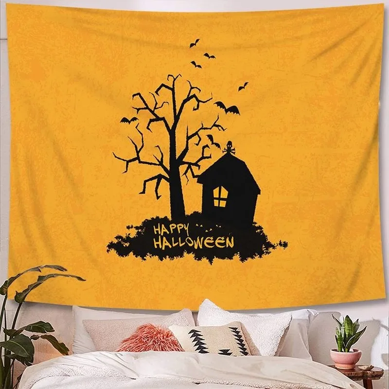 Halloween tapestry digital printing home tapestry wall hanging bedroom bedside decoration background cloth
Halloween tapestry digital printing home tapestry wall hanging bedroom bedside decoration background cloth