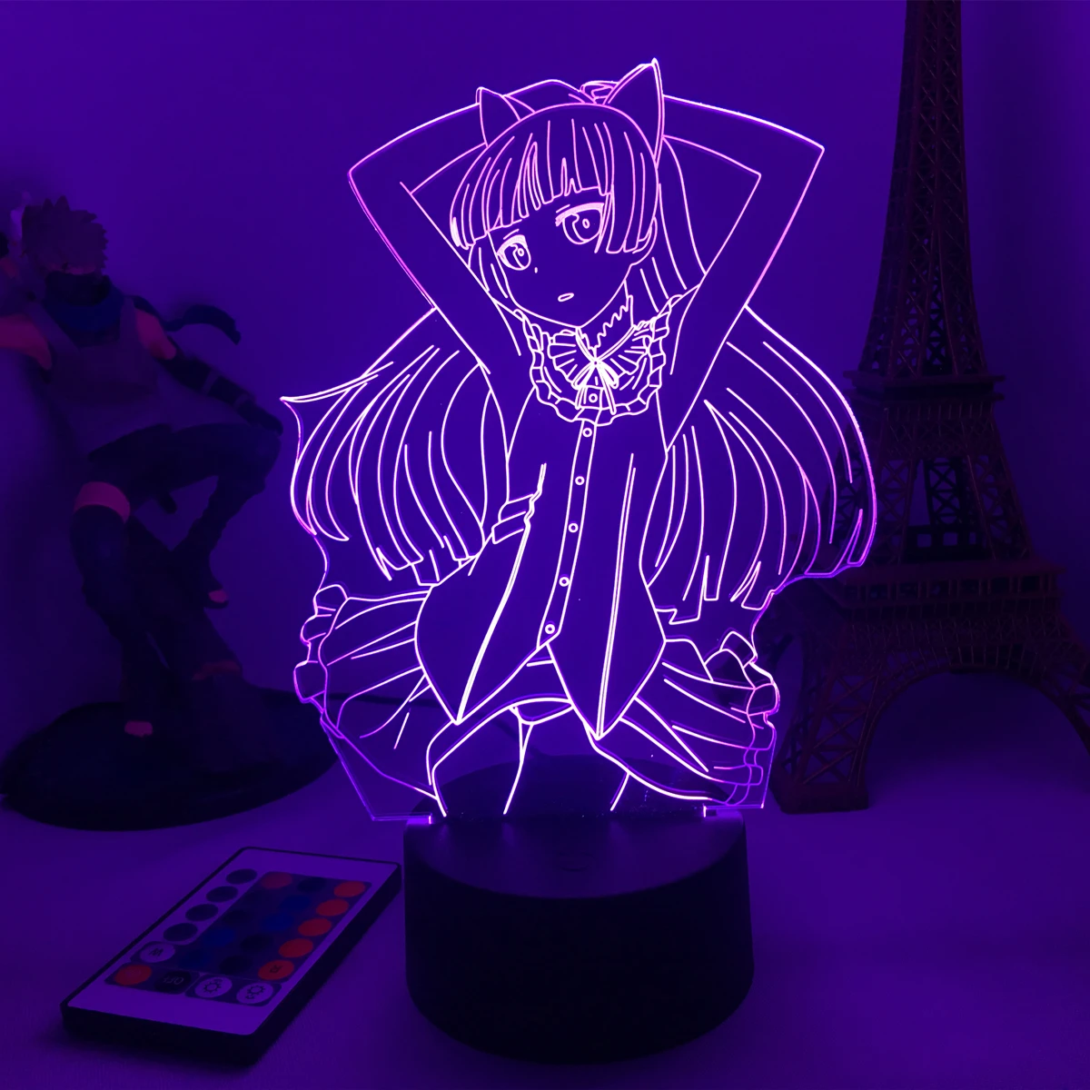 Anime Action Figures Kousaka kirino 3D Led Lights Bedroom Decoration Manga Nightlight Children's Night Light Gift For Kids Child
Anime Action Figures Kousaka kirino 3D Led Lights Bedroom Decoration Manga Nightlight Children's Night Light Gift For Kids Child