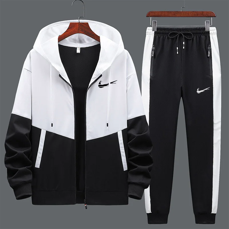Men IКNIKEС Tracksuit Two Pieces Set Spring Autumn Men's Set Hooded Sweatshirt+Pants Fashion Hoodie Sportswear Suit Clothing
Men IКNIKEС Tracksuit Two Pieces Set Spring Autumn Men's Set Hooded Sweatshirt+Pants Fashion Hoodie Sportswear Suit Clothing