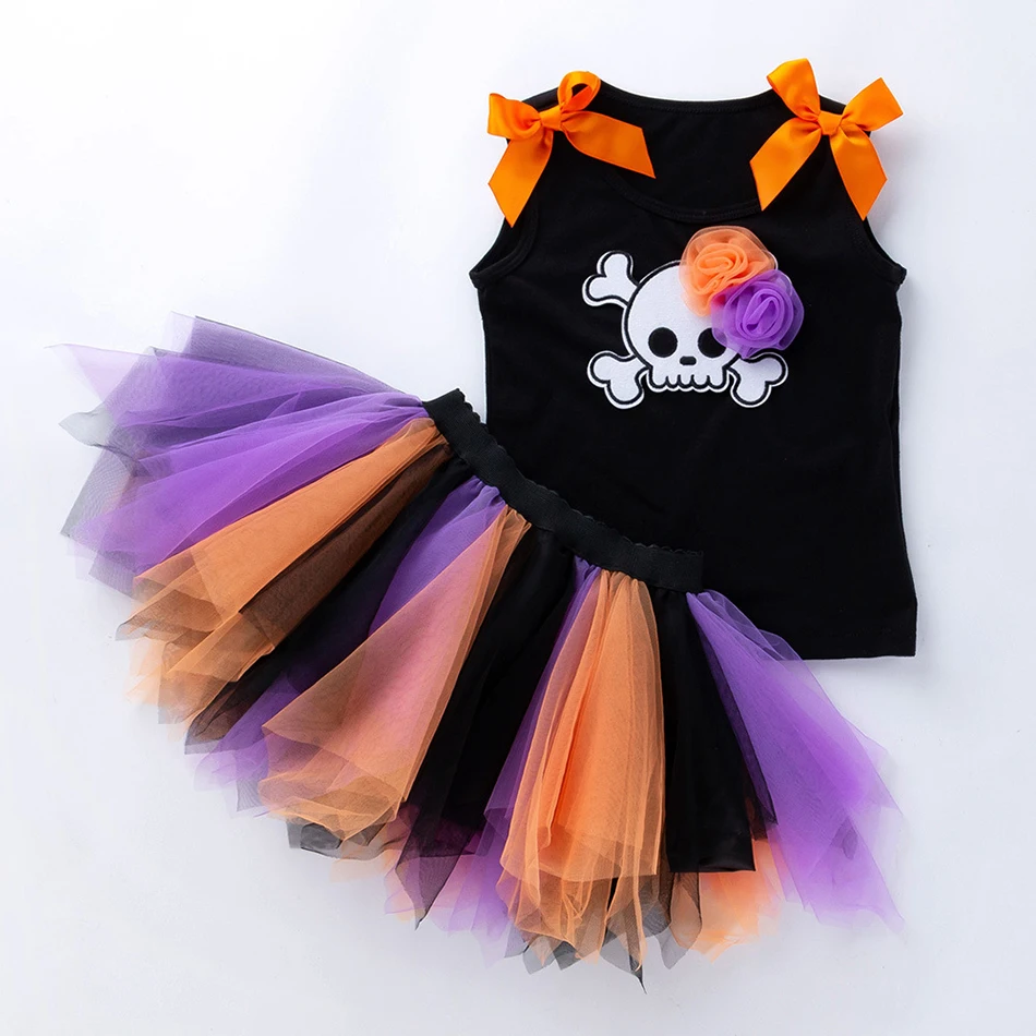For 1-5 Years Infant Girls Top+Skirt Dress 2 pcs Children's Clothing Casual Halloween Baby Girls Cute Outfit Sets
For 1-5 Years Infant Girls Top+Skirt Dress 2 pcs Children's Clothing Casual Halloween Baby Girls Cute Outfit Sets