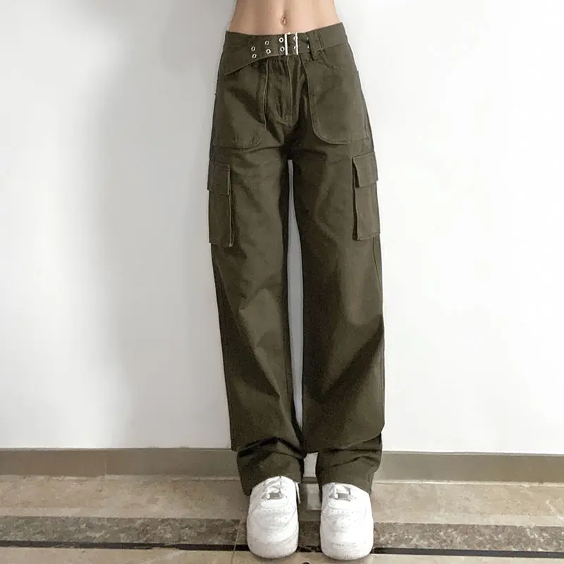 Women Jeans Retro Belt Pocket Overalls Women High Waist Casual All-match Loose Straight Pants Fashion Vintage Women Trousers 202
Women Jeans Retro Belt Pocket Overalls Women High Waist Casual All-match Loose Straight Pants Fashion Vintage Women Trousers 202