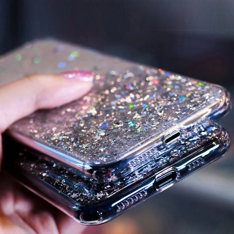 Блестящий бриллиантовый чехол со звездой для Samsung Galaxy A42 Bling Girl | Мобильные