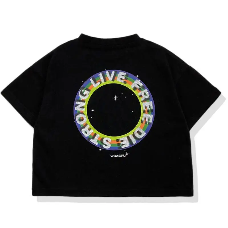 Children's Clothing for Boy Fashion Kids t Shirt Short Sleeve with Print Korean Child Shirt Baby Boy Summer Clothes Girls Tops
Children's Clothing for Boy Fashion Kids t Shirt Short Sleeve with Print Korean Child Shirt Baby Boy Summer Clothes Girls Tops