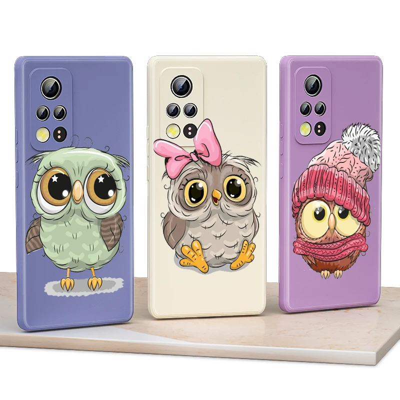 Cartoon Lovely Cute Owl for Honor 50 30 20 10 10X 9X 9S 9C Pro Lite 5G Liquid Silicone Soft Cover Shockproof Phone Case
Cartoon Lovely Cute Owl for Honor 50 30 20 10 10X 9X 9S 9C Pro Lite 5G Liquid Silicone Soft Cover Shockproof Phone Case