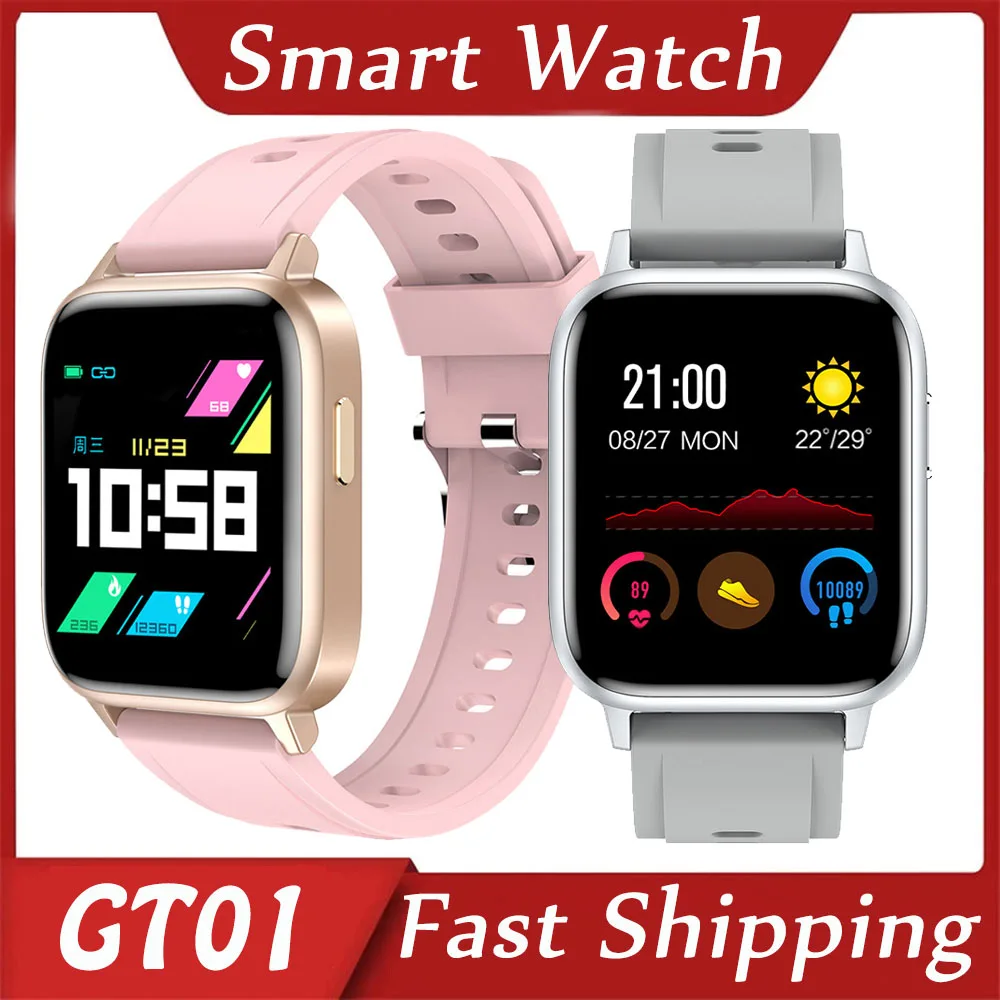 GT01 Smart Watch Phone Men Sports Bluetooth Temperature Smartwatch Heart Rate Monitor Blood Pressure Digital Watch Relogio Women
GT01 Smart Watch Phone Men Sports Bluetooth Temperature Smartwatch Heart Rate Monitor Blood Pressure Digital Watch Relogio Women