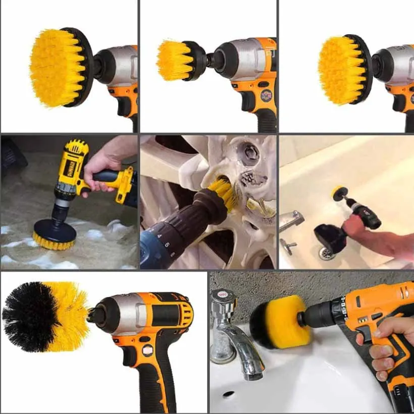 9 Piece Set of Cleaning Vegetable Melon Cloth 4 Inch Bathroom Scouring Pad Electric Drill Brush Head Toilet Electric Brush
9 Piece Set of Cleaning Vegetable Melon Cloth 4 Inch Bathroom Scouring Pad Electric Drill Brush Head Toilet Electric Brush