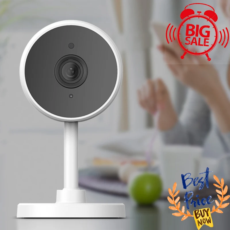 1080P WIFI IP Camera Home Security Indoor Tuya Smart APP Motion Detection Alarm Pan/Tilt Rotation Surveillance Camera
1080P WIFI IP Camera Home Security Indoor Tuya Smart APP Motion Detection Alarm Pan/Tilt Rotation Surveillance Camera