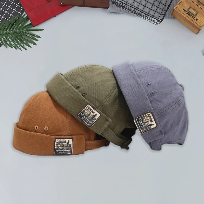 Women's-Spring New Retro Non-Eaves Skullcap Men's Hip-hop Yuppie Cap Cotton Hip Hop Hat
Women's-Spring New Retro Non-Eaves Skullcap Men's Hip-hop Yuppie Cap Cotton Hip Hop Hat