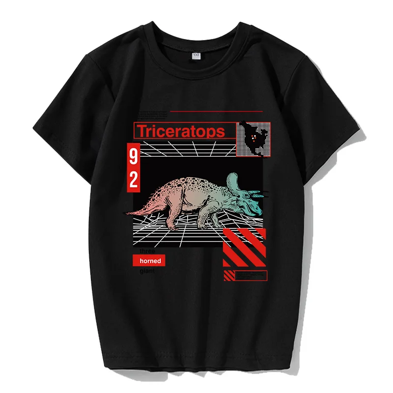 100% Cotton Children's O-neck Short-sleeved Cartoon T-shirt Dinosaur Children Girl Summer Oversized Kids Jurassic Shirt 4-14y
100% Cotton Children's O-neck Short-sleeved Cartoon T-shirt Dinosaur Children Girl Summer Oversized Kids Jurassic Shirt 4-14y