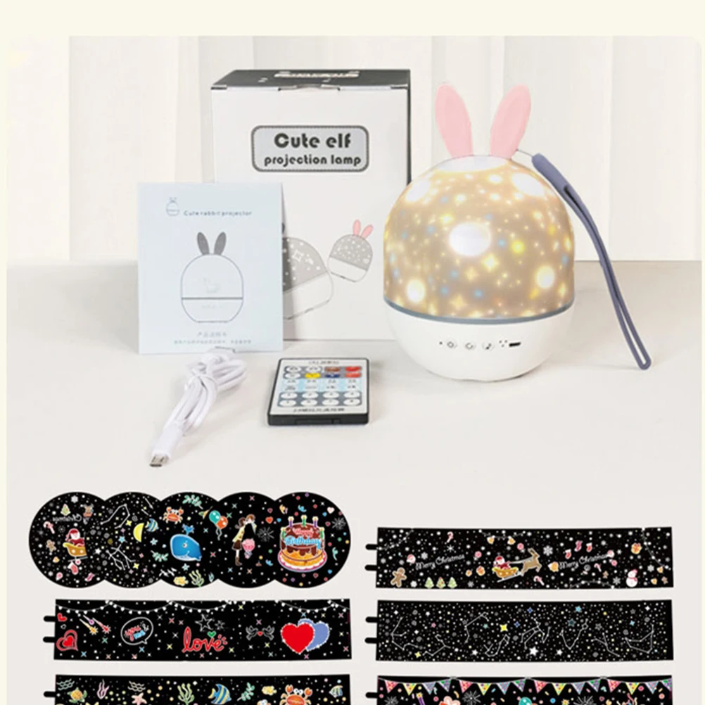 Projector Night Light Bunny Ears Star Projector Light Rotation Starry Sky Night Light Portable Lovely Starry Sky Projector Light
Projector Night Light Bunny Ears Star Projector Light Rotation Starry Sky Night Light Portable Lovely Starry Sky Projector Light