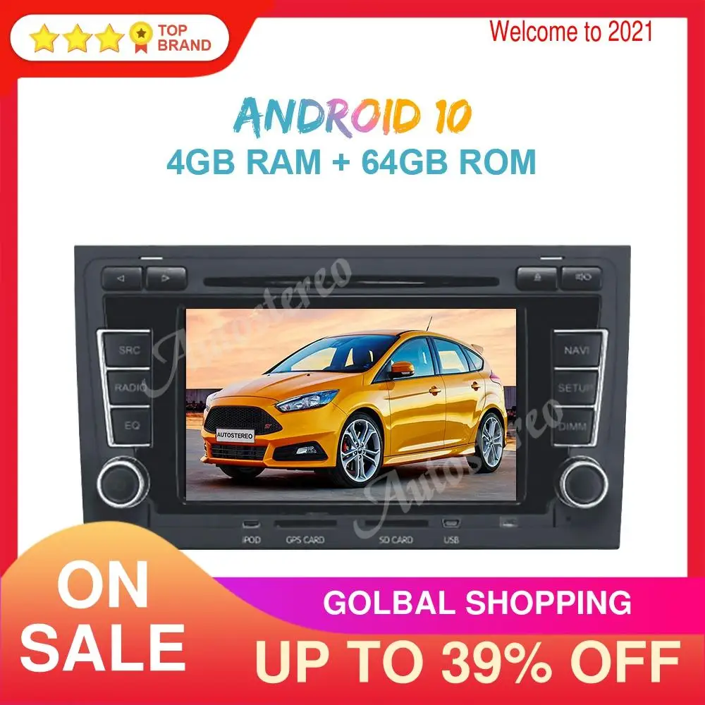 Android 10.0 PX6 Car Radio DVD Player GPS Navigation For Audi A4 S4 RS4 2003-2012 Auto Stereo Multimedia Player Head Unit Screen
Android 10.0 PX6 Car Radio DVD Player GPS Navigation For Audi A4 S4 RS4 2003-2012 Auto Stereo Multimedia Player Head Unit Screen