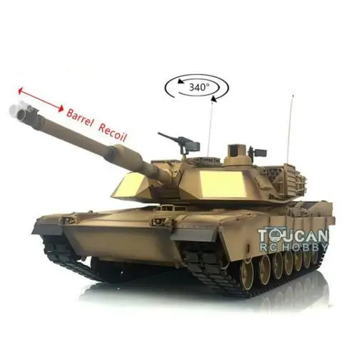 US Stock 1/16 2.4Ghz Heng Long 6.0 Plastic M1A2 Abrams RC Tank 3918 Barrel Recoil TH17129-SMT4
US Stock 1/16 2.4Ghz Heng Long 6.0 Plastic M1A2 Abrams RC Tank 3918 Barrel Recoil TH17129-SMT4
