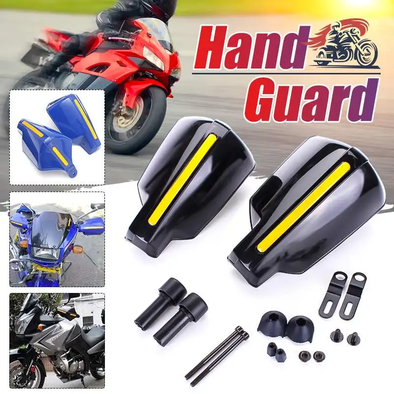 2X Motorcycle Hand Guard Handle Protector Shield Motorbike Motocross Scooter Windproof Handlebar HandGuards Protection Motobike
2X Motorcycle Hand Guard Handle Protector Shield Motorbike Motocross Scooter Windproof Handlebar HandGuards Protection Motobike