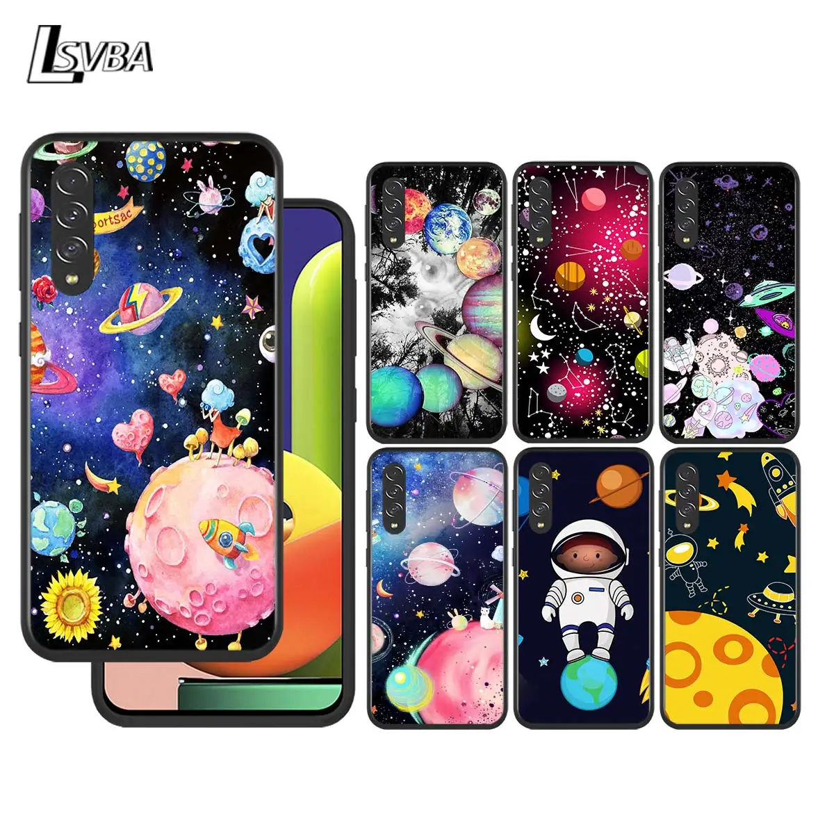 Space Cute Cartoon for Samsung Galaxy A90 A80 A70 A60 A50 A40 M30 A20E A2Core A10S A10E Silicon Soft Black Phone Case
Space Cute Cartoon for Samsung Galaxy A90 A80 A70 A60 A50 A40 M30 A20E A2Core A10S A10E Silicon Soft Black Phone Case