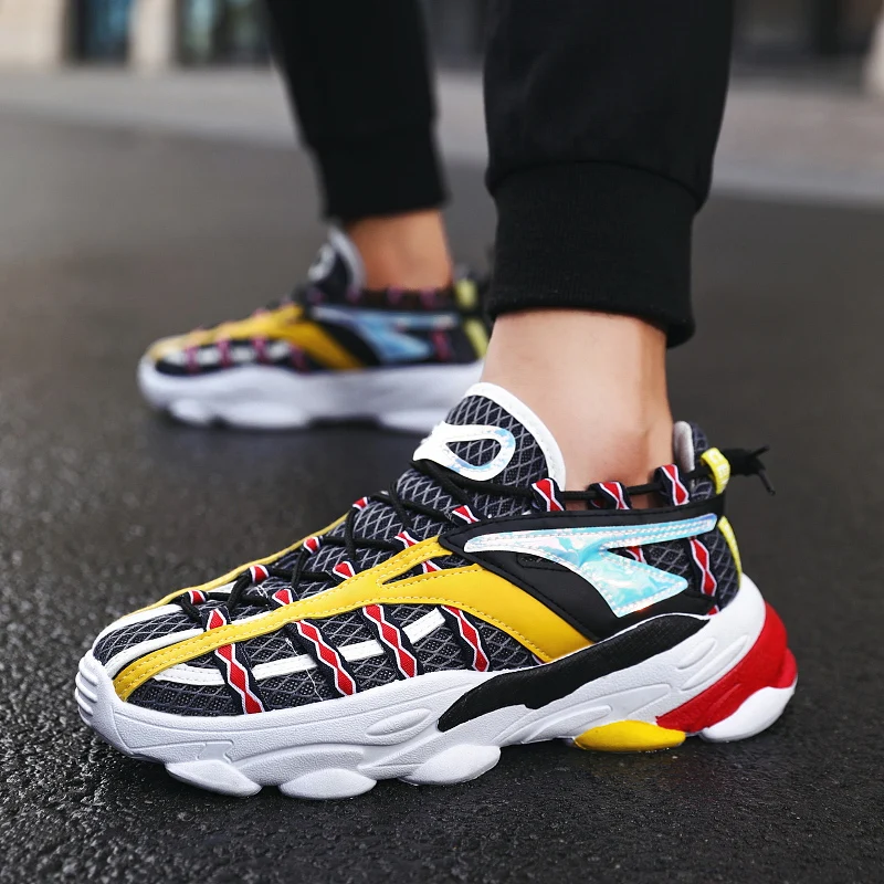 2019 Vintage Dad Men Shoes lace-up Fashion Mesh Lightweight Breathable Men Casual Tennis Shoes Men Sneakers Zapatos Hombre
2019 Vintage Dad Men Shoes lace-up Fashion Mesh Lightweight Breathable Men Casual Tennis Shoes Men Sneakers Zapatos Hombre