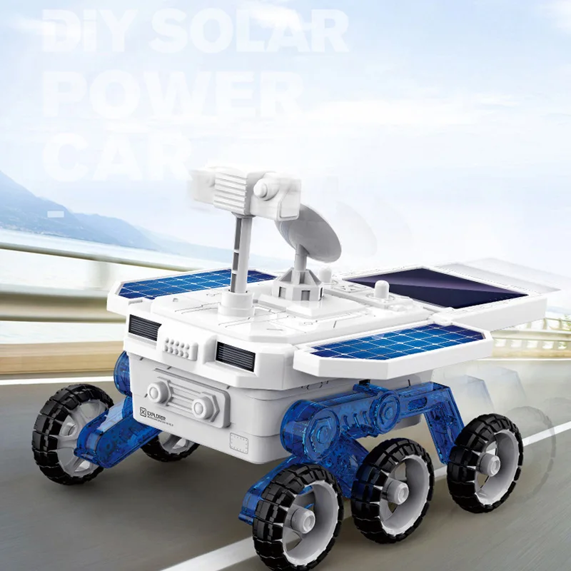 Children's DIY building blocks solar Mars rover toy science and education assembly four-wheel drive electric model intellectual
Children's DIY building blocks solar Mars rover toy science and education assembly four-wheel drive electric model intellectual