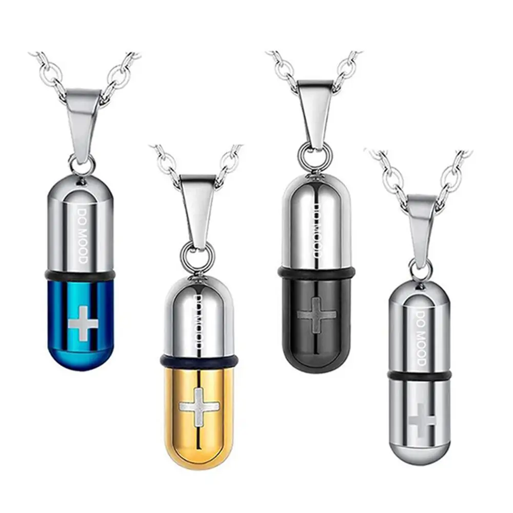 Unisex Stainless Steel Cross Necklace Pendant Keepsake Cremation Jewelry Black/Gold/Blue 3 Colors 20 Inch Chain
Unisex Stainless Steel Cross Necklace Pendant Keepsake Cremation Jewelry Black/Gold/Blue 3 Colors 20 Inch Chain