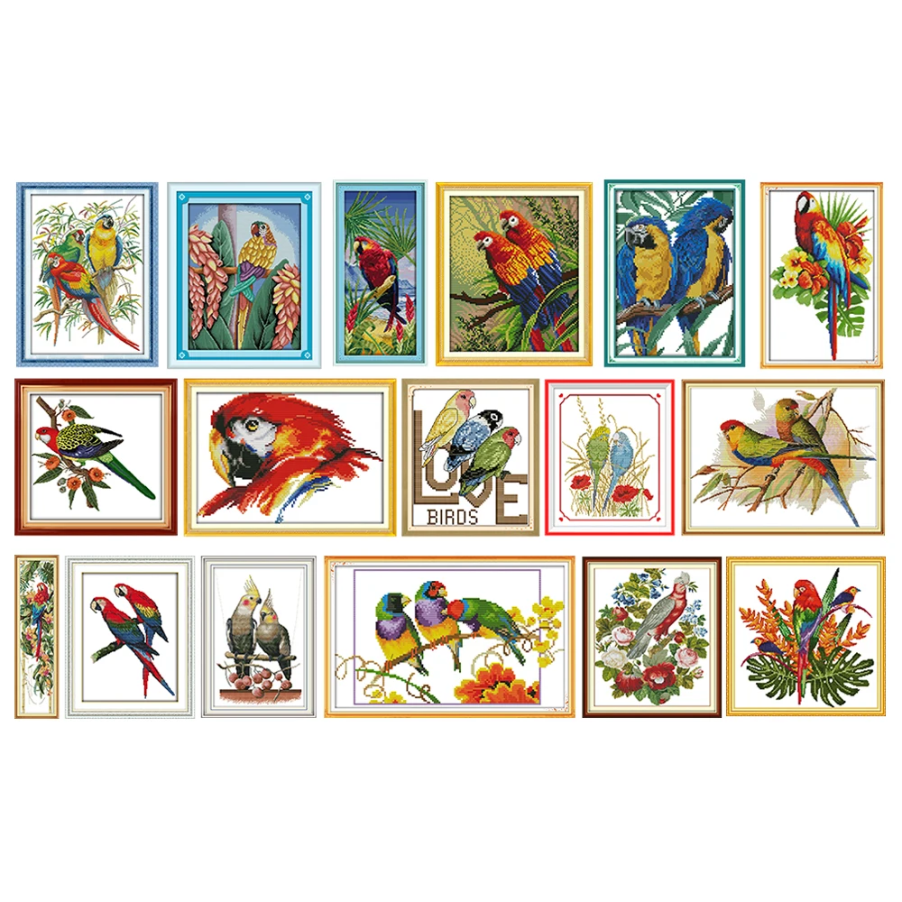 Cross Stitch kits Parrot Scarlet Macaw Counted Stamped Home Decor Embroidery cross stitch kit cross stitch cross stitch set
Cross Stitch kits Parrot Scarlet Macaw Counted Stamped Home Decor Embroidery cross stitch kit cross stitch cross stitch set