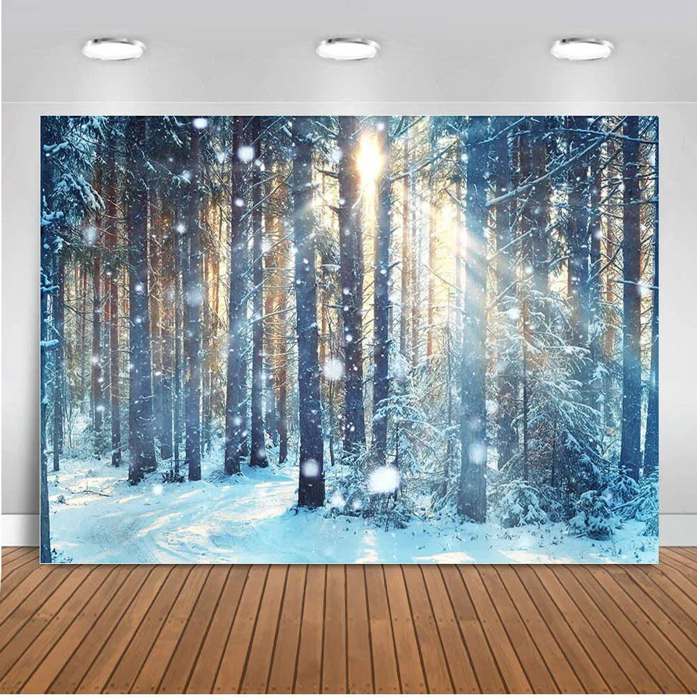 MEHOFOND Photo Background Winter Snow Forest Snowflake Christmas Backgrounds Children Baby Decoration Backdrop for Photo Studio
MEHOFOND Photo Background Winter Snow Forest Snowflake Christmas Backgrounds Children Baby Decoration Backdrop for Photo Studio