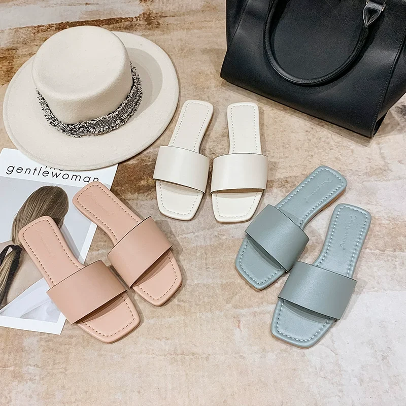 2022 New Spring And Summer Women Wear Sandals And Slippers For Travel Beach Flat Sandals Leisure One-Word Slippers Women
2022 New Spring And Summer Women Wear Sandals And Slippers For Travel Beach Flat Sandals Leisure One-Word Slippers Women