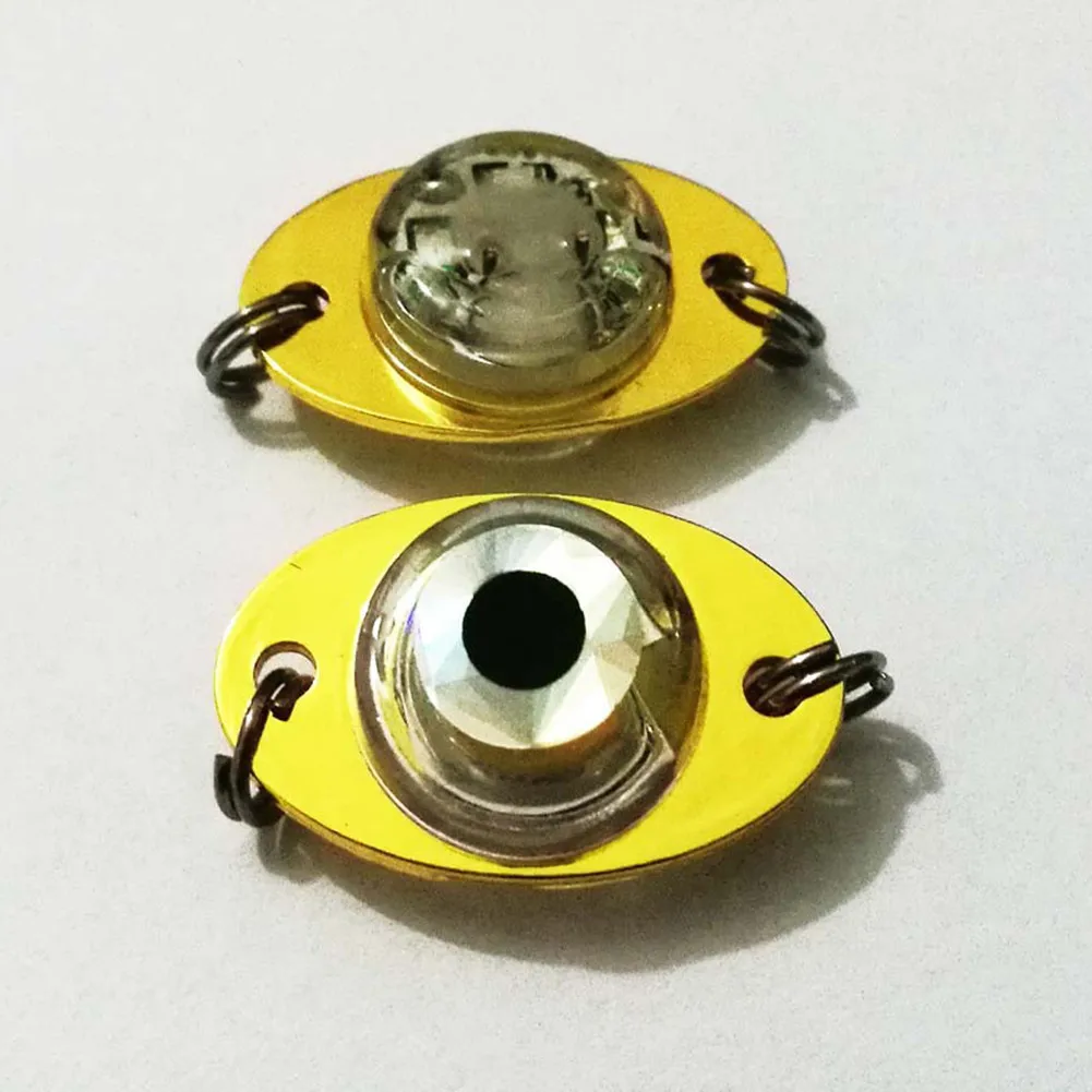 Mini Fishing Lure Light LED Deep Drop Underwater Eye Shape Fishing Bait LED Electronic Metal Lure High Brightness Display
Mini Fishing Lure Light LED Deep Drop Underwater Eye Shape Fishing Bait LED Electronic Metal Lure High Brightness Display