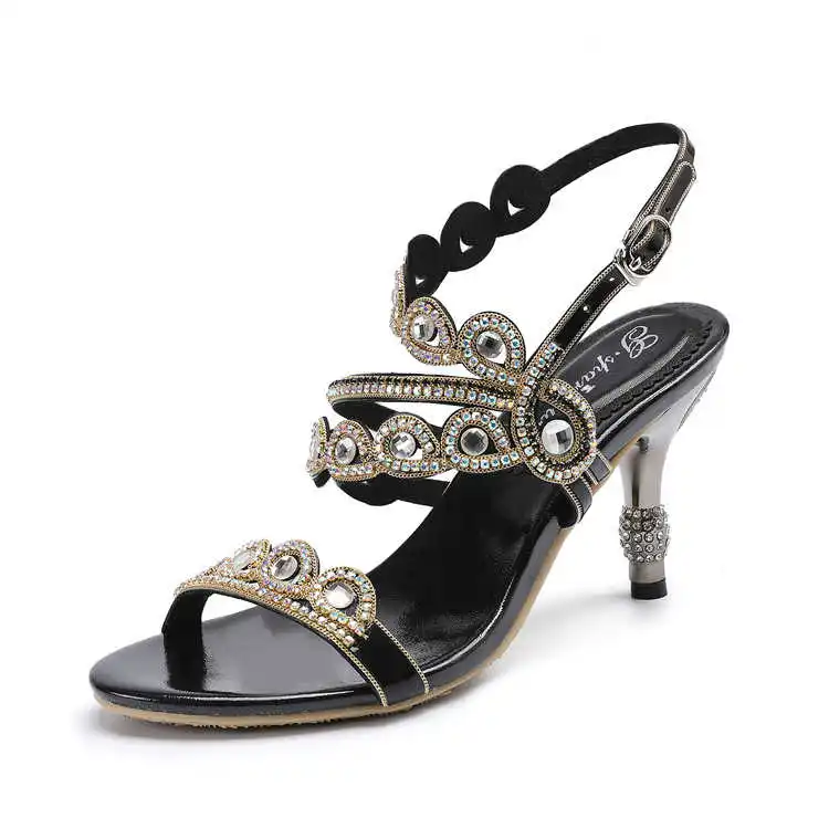 Thin heeled sandals women 2020 summer new Diamond Fairy style thin heeled high heeled shoes
Thin heeled sandals women 2020 summer new Diamond Fairy style thin heeled high heeled shoes