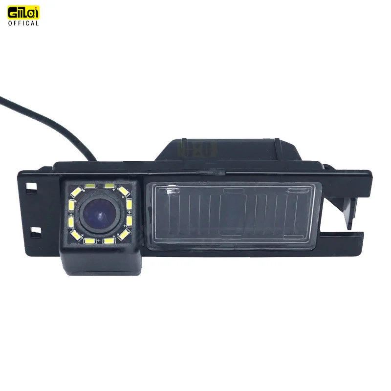 

Gmai For Opel Astra H J Corsa Meriva Vectra Zafira Insignia FIAT Grande Buick Regal Car CCD night 4LED Backup Rear View Camera