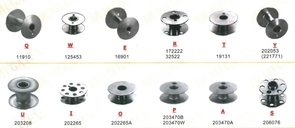 10PCS Fits SINGER Industrial Sewing Machine Metal Bobbins #11910 125453 16901 172222 32522 19131 203208 202265 203470A 206076
10PCS Fits SINGER Industrial Sewing Machine Metal Bobbins #11910 125453 16901 172222 32522 19131 203208 202265 203470A 206076