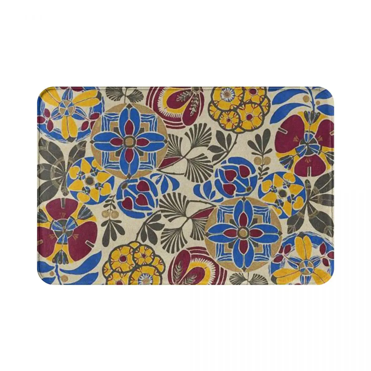 The Decorative Art Of Crimson Flowers Polyester Doormat Rug carpet Mat Footpad Non-slip Washable Kitchen Bedroom balcony toilet
The Decorative Art Of Crimson Flowers Polyester Doormat Rug carpet Mat Footpad Non-slip Washable Kitchen Bedroom balcony toilet