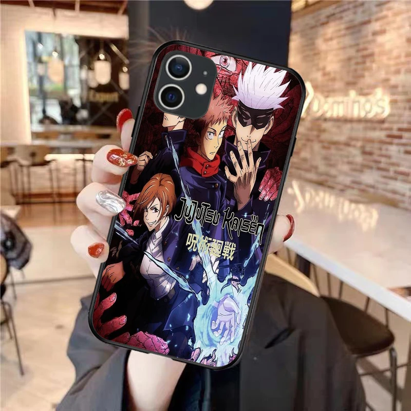Jujutsu Kaisen Satoru Gojo Cartoon Silicone Case For iPhone 11 Pro Max XS XR 6 7 8 Plus Fundas Phone Cover For iPhone 12 Pro MAX
Jujutsu Kaisen Satoru Gojo Cartoon Silicone Case For iPhone 11 Pro Max XS XR 6 7 8 Plus Fundas Phone Cover For iPhone 12 Pro MAX