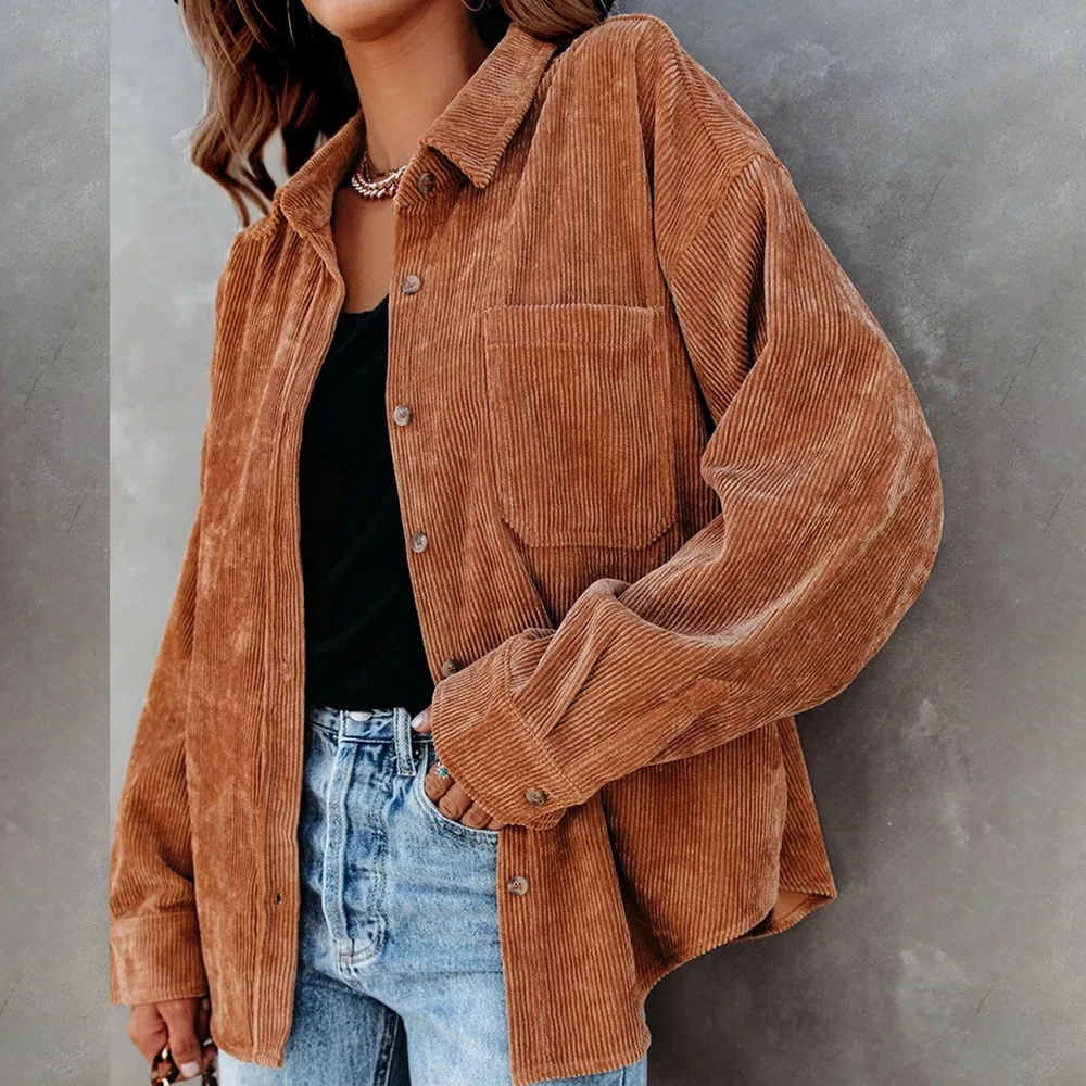 Women Shirt Oversize Solid Color Turn-down Collar Loose All-match Long Sleeves Soft Chic Korean Top Female Button Tunic Blusas
Women Shirt Oversize Solid Color Turn-down Collar Loose All-match Long Sleeves Soft Chic Korean Top Female Button Tunic Blusas
