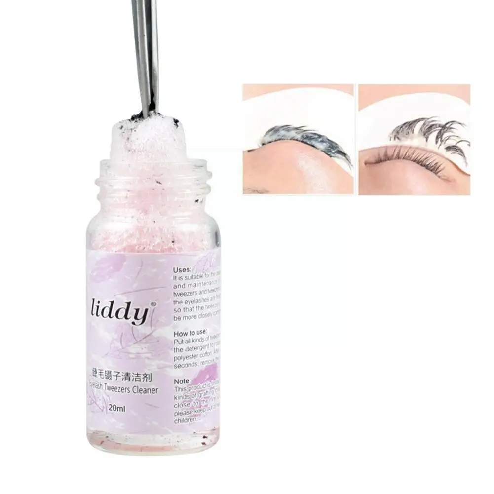 Professional Cleaning Eyelash Glue Remover Liquid Eyelash Makeup Extension Tweezers Accessorie Eyelashes Sponge Cleaner Cle C1A1
Professional Cleaning Eyelash Glue Remover Liquid Eyelash Makeup Extension Tweezers Accessorie Eyelashes Sponge Cleaner Cle C1A1