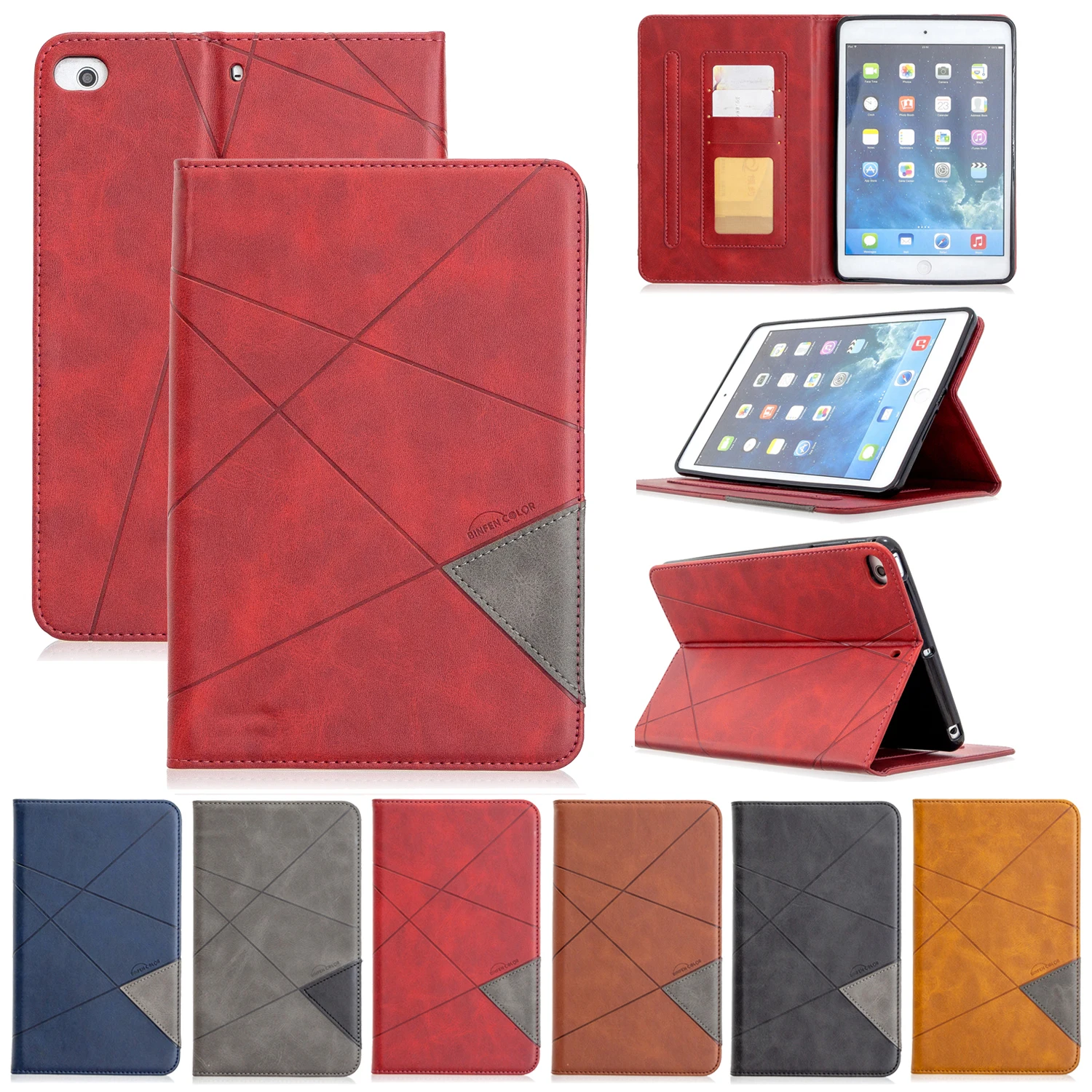 Кожаные чехлы для IPad Mini 12345, умный чехол для планшета, подставка, держатель, ударопрочный чехол для IPad MINI 1 2 3 4 5, чехол с спящей функцией
Кожаные чехлы для IPad Mini 12345, умный чехол для планшета, подставка, держатель, ударопрочный чехол для IPad MINI 1 2 3 4 5, чехол с спящей функцией