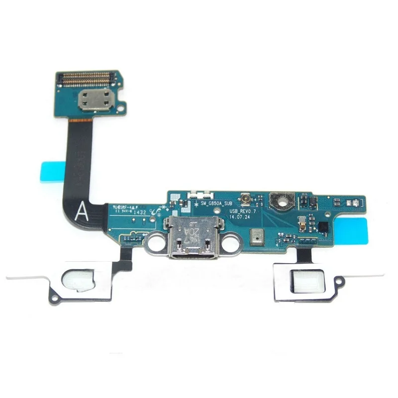 Гибкий кабель для Samsung Galaxy Alpha SM-G850F/AT&T фоторазъем зарядки платы запасные части |