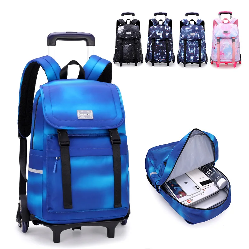 Teens Children Primary School Bags on Wheels High School Rolling Bagpack for Boys Girls College Schoolbag Travel Trolley Bagpack
Teens Children Primary School Bags on Wheels High School Rolling Bagpack for Boys Girls College Schoolbag Travel Trolley Bagpack