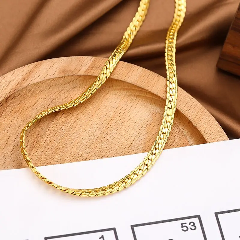 Real S925 Sterling Silver 6mm Necklace 18/20/24 Inch Chain For Woman Men Fashion Wedding Engagement Jewelry Gift
Real S925 Sterling Silver 6mm Necklace 18/20/24 Inch Chain For Woman Men Fashion Wedding Engagement Jewelry Gift