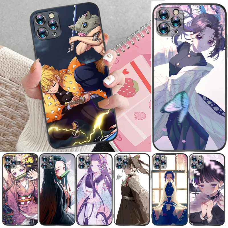 Demon Slayer Kimetsu No Yaiba Agatsuma Zenitsu Kamado Tanjirou Kamado Nezuko Phone Case For iPhone X XR XS MAX Soft TPU Coque
Demon Slayer Kimetsu No Yaiba Agatsuma Zenitsu Kamado Tanjirou Kamado Nezuko Phone Case For iPhone X XR XS MAX Soft TPU Coque
