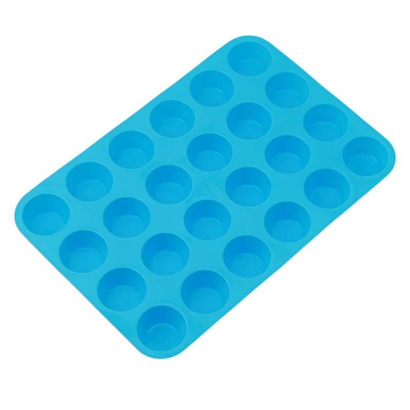 1 Pc 24 Holes Mini Muffin Cake Mold Silicone Non Stick Cupcake Pancake DIY Mini Chiffon Chocolate Tray Mold IC976558
1 Pc 24 Holes Mini Muffin Cake Mold Silicone Non Stick Cupcake Pancake DIY Mini Chiffon Chocolate Tray Mold IC976558