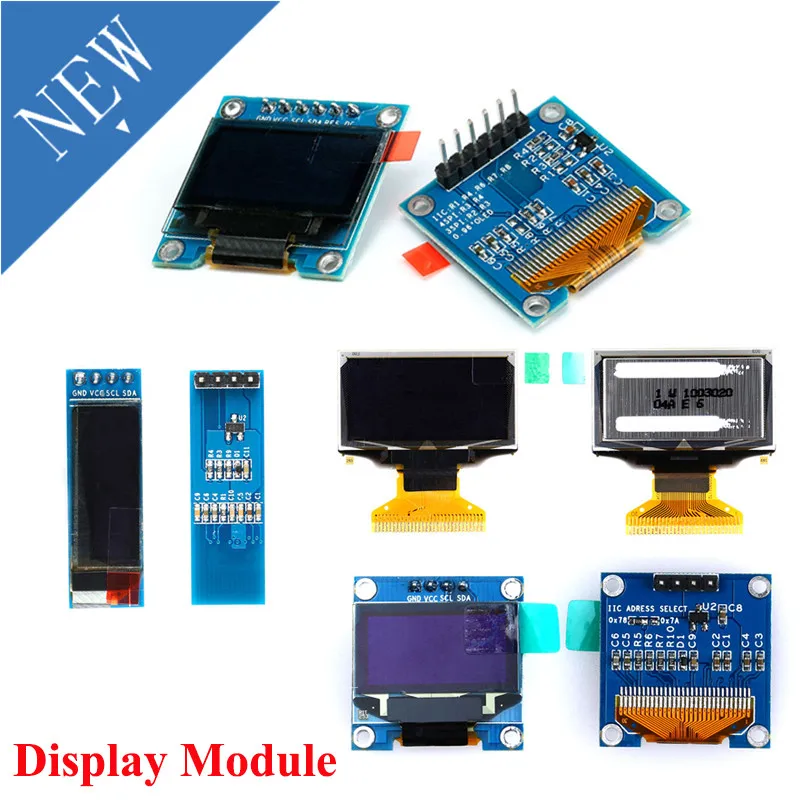 Модуль OLED-дисплея 0,91 дюйма, 0,96 дюйма, 1,3 дюйма, 12864 ЖК-экран I2C IIC SPI, последовательный OLED-модуль, белый, синий, желтый и синий, 4 контакта, 7 контак...
Модуль OLED-дисплея 0,91 дюйма, 0,96 дюйма, 1,3 дюйма, 12864 ЖК-экран I2C IIC SPI, последовательный OLED-модуль, белый, синий, желтый и синий, 4 контакта, 7 контак...