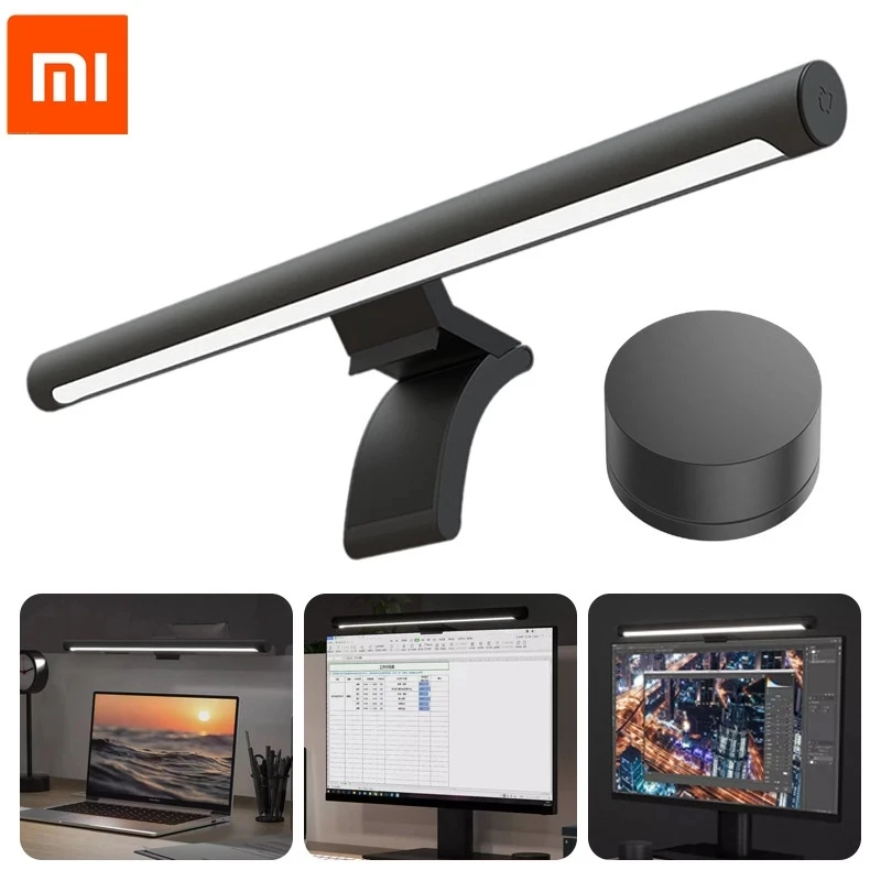 Xiaomi Screenbar Light Desk Lamp Computer Laptop Screen Bar Hanging Light Table Lamp LCD Monitor Light for Study Reading Light
Xiaomi Screenbar Light Desk Lamp Computer Laptop Screen Bar Hanging Light Table Lamp LCD Monitor Light for Study Reading Light