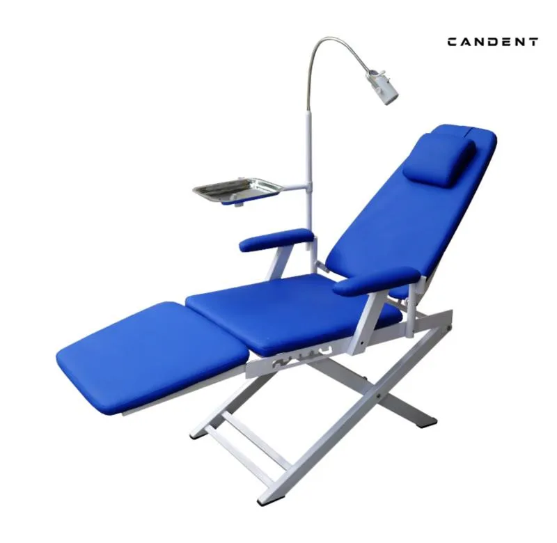 Dental Portable Chair Mobile Dental Cheap Folding Chair with LED Cold Light Portable Full Set 
Dental Portable Chair Mobile Dental Cheap Folding Chair with LED Cold Light Portable Full Set