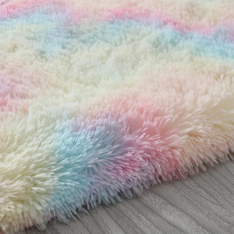 Carpet Tie Dyeing Plush Soft Carpets For Living Room Bedroom Anti-slip Floor Mats Bedroom Water Absorption Carpet Rugs Hot 
Carpet Tie Dyeing Plush Soft Carpets For Living Room Bedroom Anti-slip Floor Mats Bedroom Water Absorption Carpet Rugs Hot