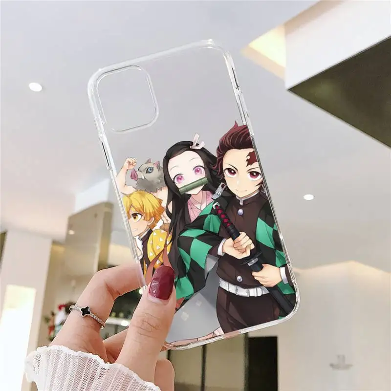 Anime Kurama Demon Slayer Phone Case Transparent for iPhone 6 7 8 11 12 s mini pro X XS XR MAX Plus SE cover funda
Anime Kurama Demon Slayer Phone Case Transparent for iPhone 6 7 8 11 12 s mini pro X XS XR MAX Plus SE cover funda