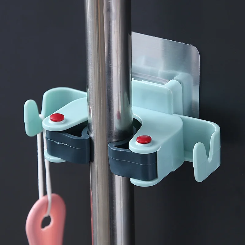 Behind Door Wall Mounted Mop Rack Hook Waterproof Suspension Mop Clamp Broom Hanger Storage Organizer Clips Metal Tools
Behind Door Wall Mounted Mop Rack Hook Waterproof Suspension Mop Clamp Broom Hanger Storage Organizer Clips Metal Tools