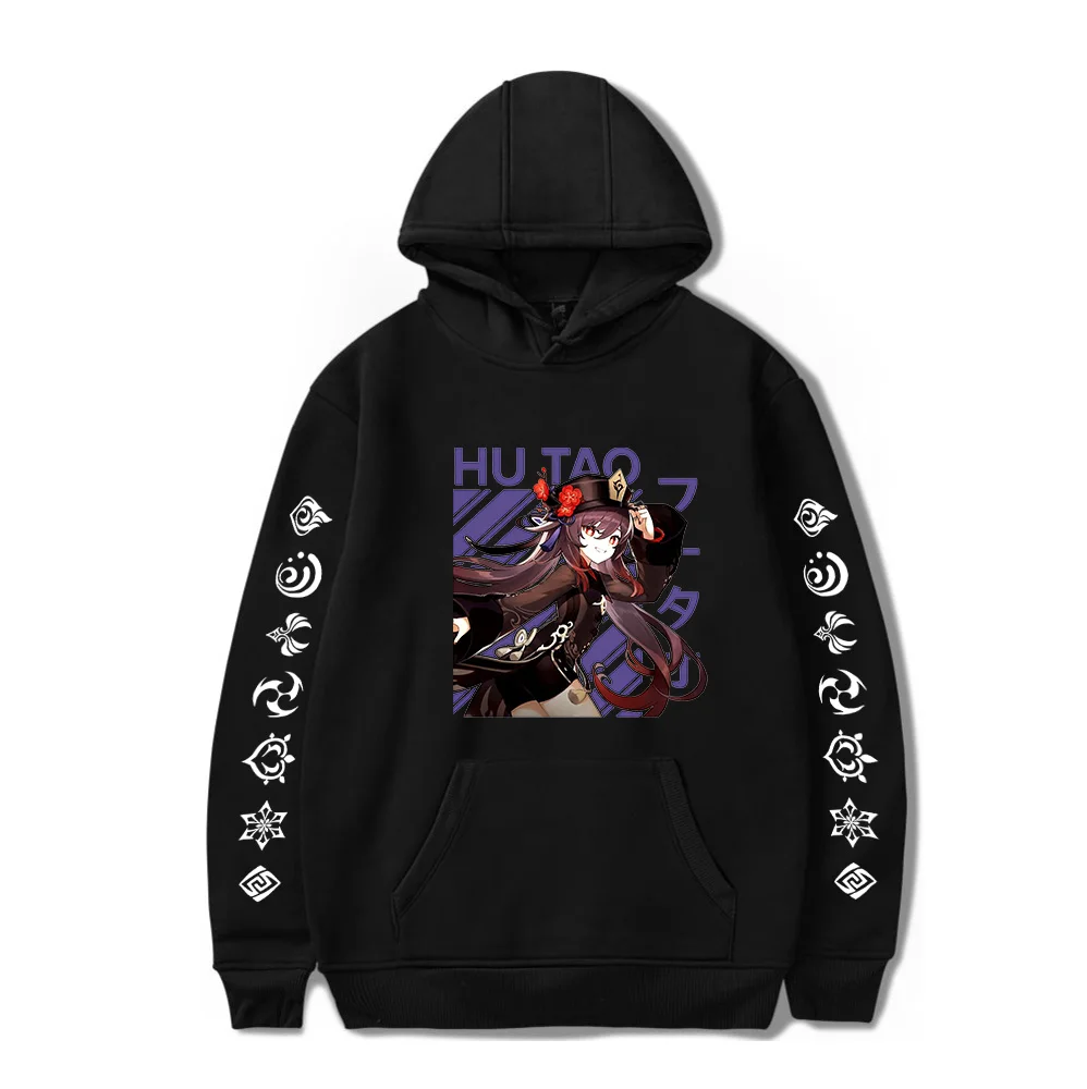 Hot Black Hooded Genshin Impact Unisex Hoodies Men Women Hip Hop Game Pullovers Casual Boys Girls Sweatshirts Women-Clothes
Hot Black Hooded Genshin Impact Unisex Hoodies Men Women Hip Hop Game Pullovers Casual Boys Girls Sweatshirts Women-Clothes