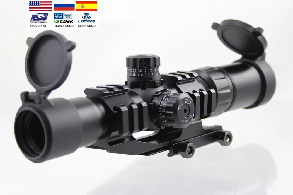 AIM 1.5-4X30 Tri-Ill Mil Dot Reticle Rifle Scope with Locking Turrets flip up sights air gun rifle hunting scope
AIM 1.5-4X30 Tri-Ill Mil Dot Reticle Rifle Scope with Locking Turrets flip up sights air gun rifle hunting scope
