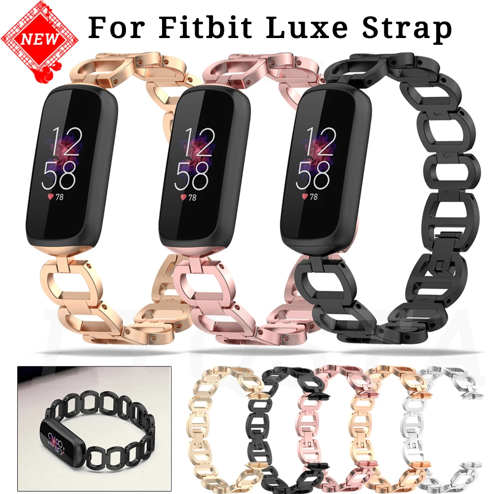 Wrist Strap For Fitbit Luxe Bracelet Smart Band Metal Stainless Steel Watchband For Fitbit luxe Special Edition Accessories Belt
Wrist Strap For Fitbit Luxe Bracelet Smart Band Metal Stainless Steel Watchband For Fitbit luxe Special Edition Accessories Belt