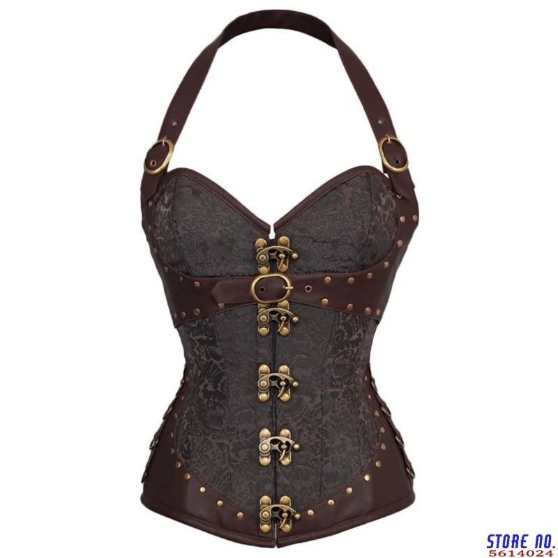 Корсеты на шнуровке Halter, коричневые, красные, сексуальные готические женские корсеты в стиле стимпанк со стальными косточками, готический р...
Корсеты на шнуровке Halter, коричневые, красные, сексуальные готические женские корсеты в стиле стимпанк со стальными косточками, готический р...